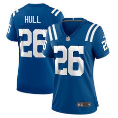 NFL Evan Hull Indianapolis Colts Women's Team Game Jersey - Royal