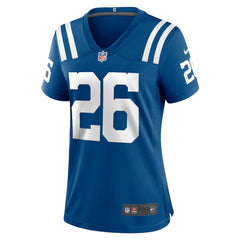 NFL Evan Hull Indianapolis Colts Women's Team Game Jersey - Royal