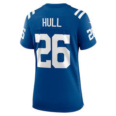 NFL Evan Hull Indianapolis Colts Women's Team Game Jersey - Royal