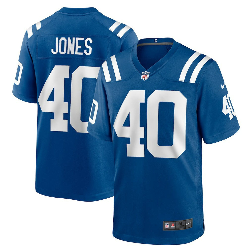 NFL Jaylon Jones Indianapolis Colts Team Game Jersey - Royal