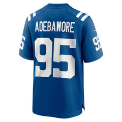 NFL Adetomiwa Adebawore Indianapolis Colts Team Game Jersey - Royal