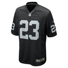 NFL David Long Jr. Las Vegas Raiders Team Game Jersey - Black