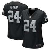 NFL Marcus Peters Las Vegas Raiders Women's Team Game Jersey - Black
