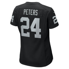 NFL Marcus Peters Las Vegas Raiders Women's Team Game Jersey - Black