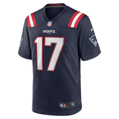 NFL Bryce Baringer New England Patriots Team Game Jersey - Navy