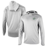 NHL Dallas Stars Columbia Omni-Wick Shotgun Long Sleeve Hoodie T-Shirt - Gray