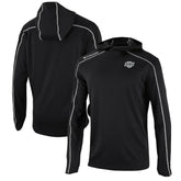 NHL Los Angeles Kings Columbia Omni-Wick Shotgun Long Sleeve Hoodie T-Shirt - Black