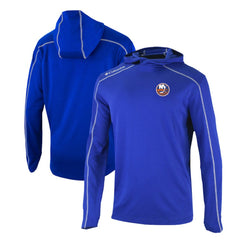 NHL New York Islanders Columbia Omni-Wick Shotgun Long Sleeve Hoodie T-Shirt - Blue