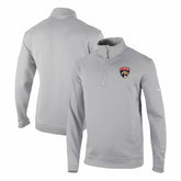 NHL Florida Panthers Columbia Omni-Wick Wickhams Hills Half-Zip Pullover Top - Gray