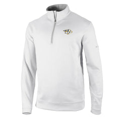 NHL Nashville Predators Columbia Omni-Wick Wickhams Hills Half-Zip Pullover Top - White