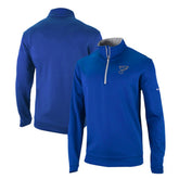 NHL St. Louis Blues Columbia Omni-Wick Wickhams Hills Half-Zip Pullover Top - Blue