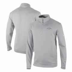NHL Washington Capitals Columbia Omni-Wick Wickhams Hills Half-Zip Pullover Top - Gray