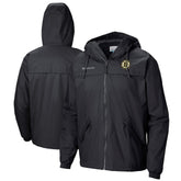 NHL Boston Bruins Columbia Oroville Creek Lightweight Full-Zip Windbreaker Jacket - Black