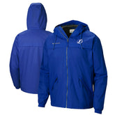 NHL Tampa Bay Lightning Columbia Oroville Creek Lightweight Full-Zip Windbreaker Jacket - Blue