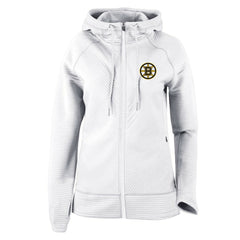 NHL Boston Bruins Columbia Women's Omni-Wick Pack It Up Full-Zip Jacket - White