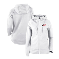 NHL Carolina Hurricanes Columbia Women's Omni-Wick Pack It Up Full-Zip Jacket - White