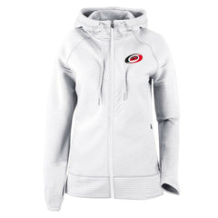 NHL Carolina Hurricanes Columbia Women's Omni-Wick Pack It Up Full-Zip Jacket - White