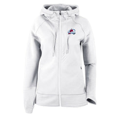NHL Colorado Avalanche Columbia Women's Omni-Wick Pack It Up Full-Zip Jacket - White