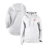 NHL Detroit Red Wings Columbia Women's Omni-Wick Pack It Up Full-Zip Jacket - White