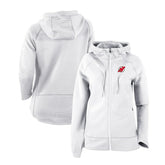 NHL New Jersey Devils Columbia Women's Omni-Wick Pack It Up Full-Zip Jacket - White