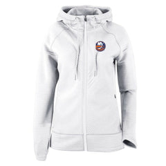 NHL New York Islanders Columbia Women's Omni-Wick Pack It Up Full-Zip Jacket - White