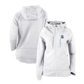 NHL Seattle Kraken Columbia Women's Omni-Wick Pack It Up Full-Zip Jacket - White
