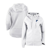 NHL St. Louis Blues Columbia Women's Omni-Wick Pack It Up Full-Zip Jacket - White