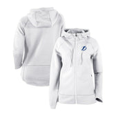 NHL Tampa Bay Lightning Columbia Women's Omni-Wick Pack It Up Full-Zip Jacket - White