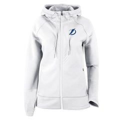 NHL Tampa Bay Lightning Columbia Women's Omni-Wick Pack It Up Full-Zip Jacket - White