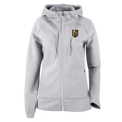 NHL Vegas Golden Knights Columbia Women's Omni-Wick Pack It Up Full-Zip Jacket - Gray
