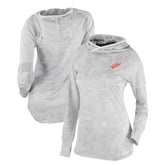 NHL Detroit Red Wings Columbia Women's Omni-Wick Sunday Ball Pullover Hoodie - White