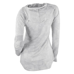 NHL Detroit Red Wings Columbia Women's Omni-Wick Sunday Ball Pullover Hoodie - White