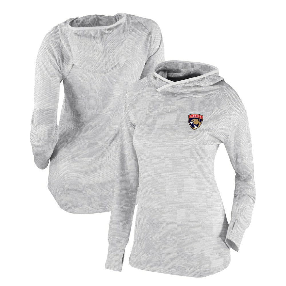 NHL Florida Panthers Columbia Women's Omni-Wick Sunday Ball Pullover Hoodie - White