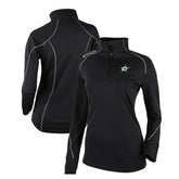 NHL Dallas Stars Columbia Women's Omni-Wick Shotgun 2.0 Quarter-Zip Pullover Top - Black