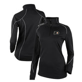 NHL Philadelphia Flyers Columbia Women's Omni-Wick Shotgun 2.0 Quarter-Zip Pullover Top - Black