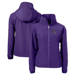 Baltimore Ravens Cutter & Buck Women's Charter Eco Recycled Full-Zip Jacket Purple