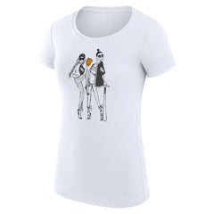 Chicago White Sox G-III 4Her by Carl Banks Women's Super-Slim Fit Lightweight Baseball Girls T-Shirt - White T-shirts