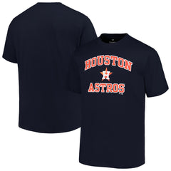 Houston Astros Profile Big & Tall Heart & Soul T-Shirt - Navy T-shirts