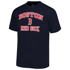 Boston Red Sox Profile Big & Tall Heart & Soul T-Shirt - Navy T-shirts