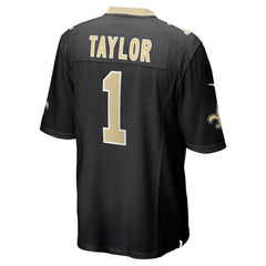 NFL Alontae Taylor New Orleans Saints Team Game Jersey - Black