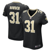 Jordan Howden New Orleans Saints Women's Team Game Jersey Black