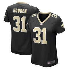 Jordan Howden New Orleans Saints Women's Team Game Jersey Black