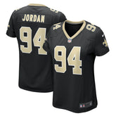 NFL Cameron Jordan New Orleans Saints Women's Team Game Jersey - Black