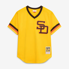 MLB Tony Gwynn San Diego Padres Mitchell & Ness Authentic Batting Practice Jersey - Gold