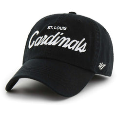 St. Louis Cardinals '47 Crosstown Classic Franchise Fitted Hat - Black Hats