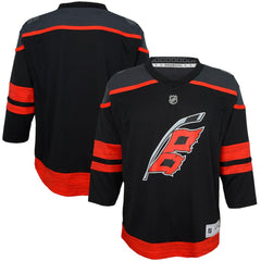 NHL Carolina Hurricanes Youth Home Replica Jersey - Black