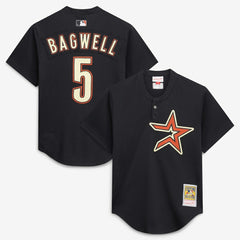 MLB Jeff Bagwell Houston Astros Mitchell & Ness Authentic Batting Practice Jersey - Black
