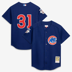 MLB Greg Maddux Chicago Cubs Mitchell & Ness Cooperstown Collection 2005 Batting Practice Jersey - Royal