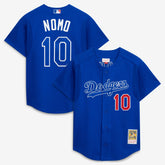 MLB Hideo Nomo Los Angeles Dodgers Mitchell & Ness Cooperstown Collection 2004 Batting Practice Jersey - Royal