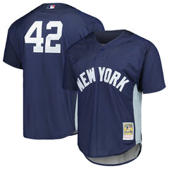 MLB Mariano Rivera New York Yankees Mitchell & Ness Authentic Batting Practice Jersey - Navy